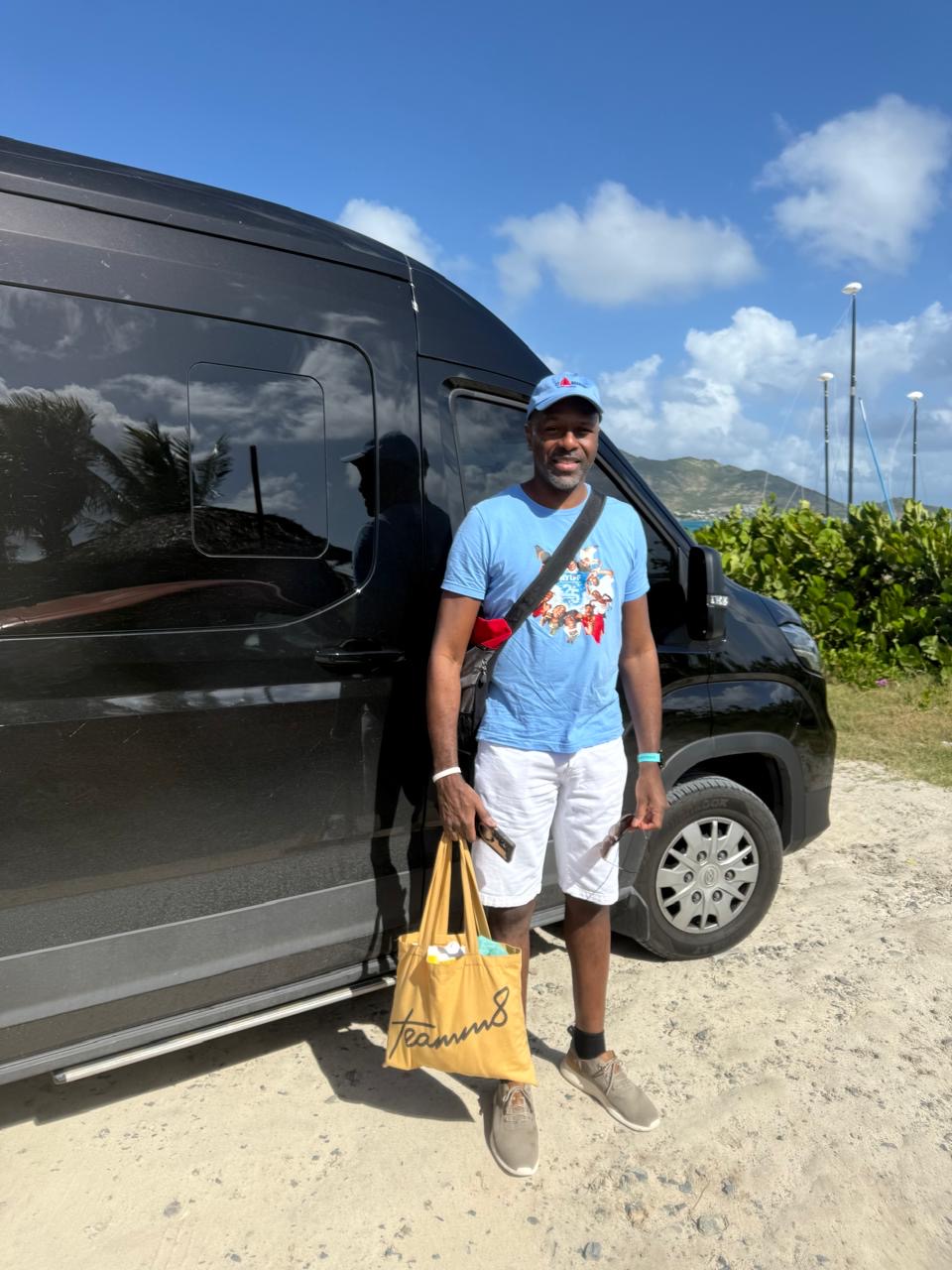 Beach hopping, French side of Sint Maarten