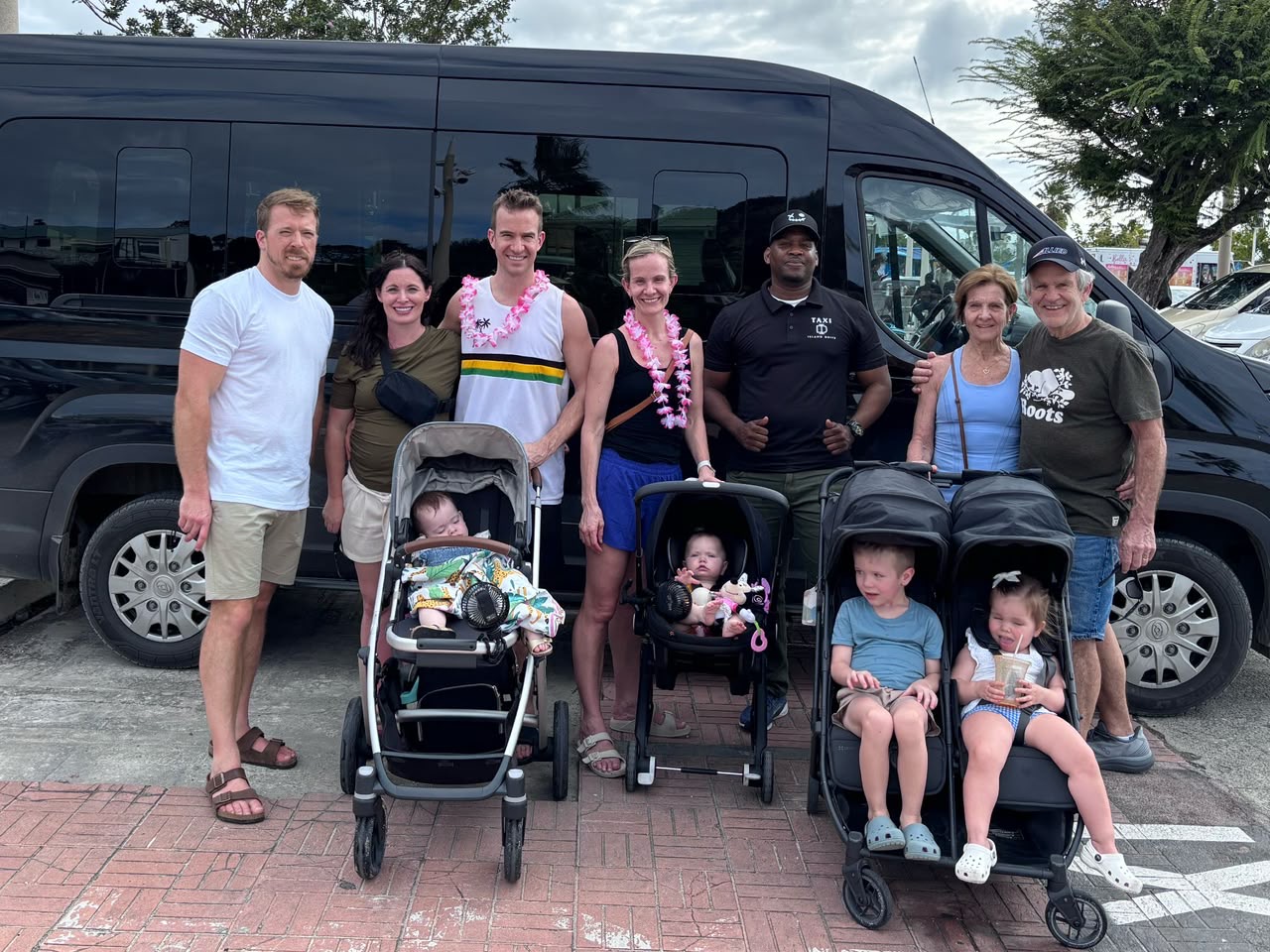 Strollers, car seats and grandparents — families ride easy with us.